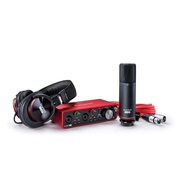 Focusrite Scarlett 2i2 Studio KIT (3rd Gen) USB Audio Interface Pack
