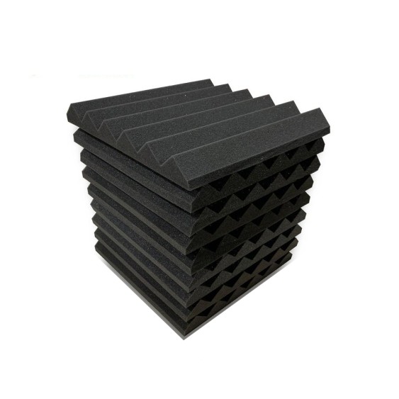 WEDGE ACOUSTIC FOAM 1X1 FT | SET OF 9 PCS | COLOURS AVAILABLE