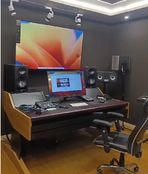 Waves acoustic Professional Studio workstation desk 