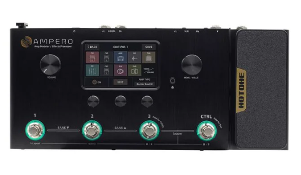 Hotone Ampero Amp Modeler/Effects Processor